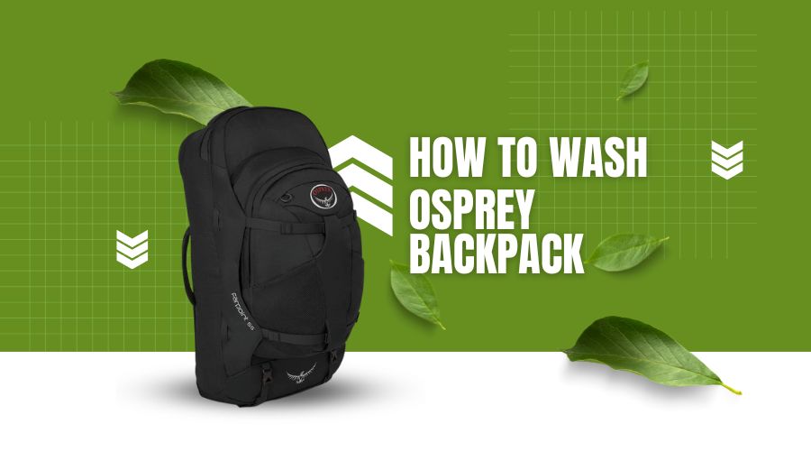 How to Wash Osprey Backpack