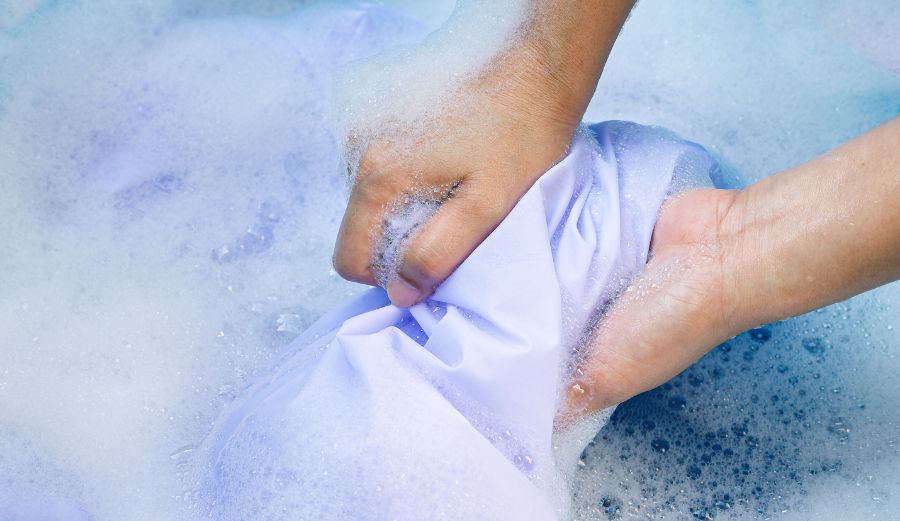 Hand-Washing a Hammock