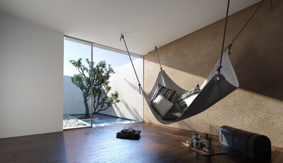 How to Hang a Hammock from the Ceiling