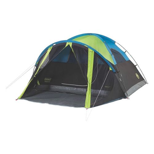 Experience Ultimate Comfort and Protection with the Coleman Carlsbad Dark Room Camping Tent