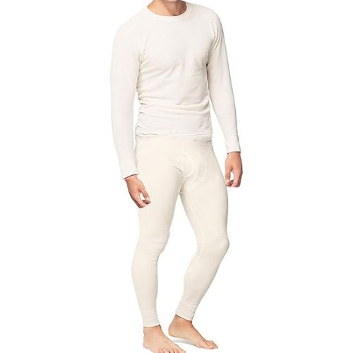 Place and Street Men's Cotton Thermal Underwear Set