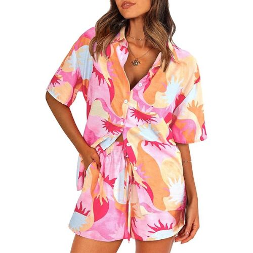 PRETTY GARDEN Women's Summer 2-Piece Beach Outfits